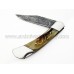 Handmade Damascus Folding Knife (SMF11)