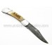 Handmade Knives With Natural wood and Buffalo Horn Handle(ST11)