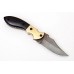 7.5 Inches Custom Made Damascus Folding Knife (Smk1008)