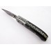  Handmade Damascus Sharp Edge Folding Knife (SMF38)
